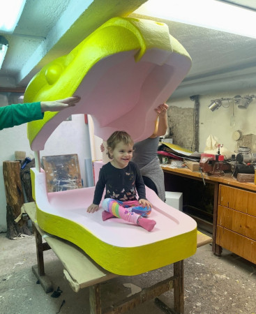 Anthropos : Tisíc tváří Amazonie, dětská prolézačka Anakonda