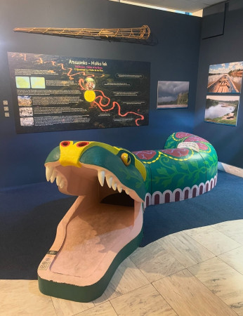 Anthropos : Tisíc tváří Amazonie, dětská prolézačka Anakonda